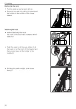 Предварительный просмотр 30 страницы V-ZUG AdoraDish V4000 OptiLift Operating Instructions Manual