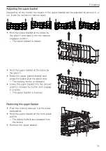 Предварительный просмотр 31 страницы V-ZUG AdoraDish V4000 OptiLift Operating Instructions Manual