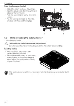 Предварительный просмотр 32 страницы V-ZUG AdoraDish V4000 OptiLift Operating Instructions Manual