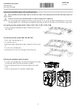 Предварительный просмотр 5 страницы V-ZUG AdoraDry V6000 Installation Instructions Manual