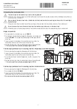 Предварительный просмотр 7 страницы V-ZUG AdoraDry V6000 Installation Instructions Manual