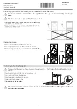 Предварительный просмотр 8 страницы V-ZUG AdoraDry V6000 Installation Instructions Manual