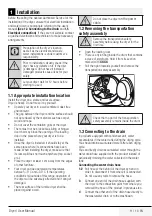 Предварительный просмотр 11 страницы V-ZUG AdorinaDry V200 Installation Instructions Manual