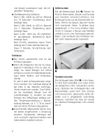 Предварительный просмотр 8 страницы V-ZUG CLASSIC Operating Instructions Manual