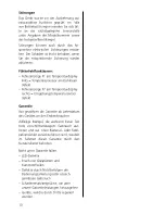 Предварительный просмотр 12 страницы V-ZUG CLASSIC Operating Instructions Manual
