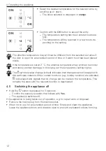 Предварительный просмотр 12 страницы V-ZUG CombiCooler V6000 Supreme Operating Instructions Manual