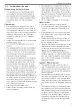 Предварительный просмотр 7 страницы V-ZUG CombiSteamer V6000 Operating Instructions Manual