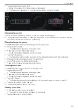 Preview for 23 page of V-ZUG CombiSteamer V6000 Operating Instructions Manual