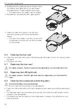 Предварительный просмотр 52 страницы V-ZUG CombiSteamer V6000 Operating Instructions Manual