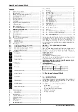 Предварительный просмотр 2 страницы V-ZUG Cooler V200 Operating Instructions Manual