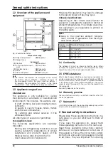 Preview for 58 page of V-ZUG Cooler V200 Operating Instructions Manual