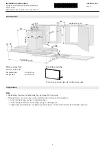 Предварительный просмотр 3 страницы V-ZUG DFPQ5 Installation Instructions