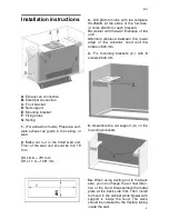 Предварительный просмотр 9 страницы V-ZUG DHL 8 Installation Instructions Manual