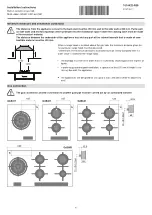 Preview for 6 page of V-ZUG GAS411GSBZ Installation Instructions Manual