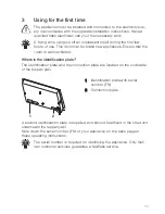 Предварительный просмотр 11 страницы V-ZUG GK17TIYSZ Operating Instructions Manual