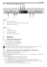 Предварительный просмотр 9 страницы V-ZUG Ideal Operating Instructions Manual