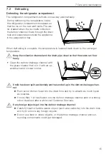 Предварительный просмотр 15 страницы V-ZUG Ideal Operating Instructions Manual