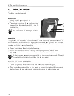 Предварительный просмотр 14 страницы V-ZUG LEVANTE Operating Instructions Manual