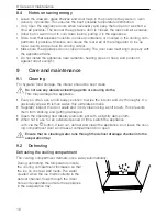 Предварительный просмотр 16 страницы V-ZUG Noblesse Operating Instructions Manual