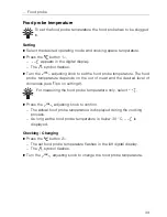 Предварительный просмотр 43 страницы V-ZUG SL Operating Instructions Manual