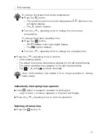 Предварительный просмотр 47 страницы V-ZUG SL Operating Instructions Manual