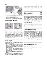 Предварительный просмотр 6 страницы V-ZUG Vertica Operating Instructions Manual