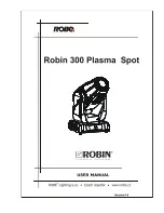 Preview for 1 page of V Robin 300 plasma spot User Manual