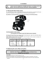 Preview for 6 page of V Robin 300 plasma spot User Manual