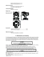 Preview for 29 page of V Robin 300 plasma spot User Manual