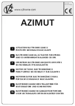 V2 AZIMUT Instruction Manual preview
