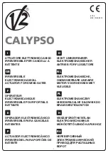 Preview for 1 page of V2 CALYPSO Series Manual