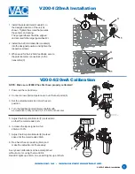 VAC V200 POSITIONER Installation, Calibration And Troubleshooting Manual preview