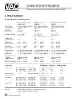 Preview for 10 page of VAC V200 Series Installation, Operation And Maintenance Manual