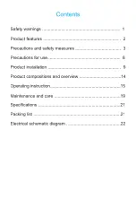 Preview for 2 page of Vacc-Safe VS350 User Manual