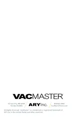 Preview for 16 page of Vacmaster SV10 User Manual