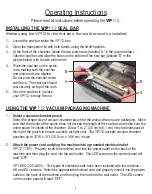 Preview for 7 page of Vacmaster VP112 User Manual