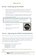 Предварительный просмотр 9 страницы Vacmaster VP400 User Manual