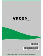 Preview for 100 page of Vacon 100X series Installation And Maintenance Manual