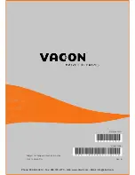 Preview for 83 page of Vacon 20 x Installation, Technical And Maintenance  Manual