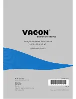 Предварительный просмотр 78 страницы Vacon NXP Hardware Manual