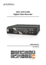 Vacron Digital Video Recorder User Manual предпросмотр