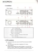 Preview for 6 page of Vacron Digital Video Recorder User Manual