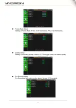 Preview for 14 page of Vacron Digital Video Recorder User Manual