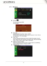 Preview for 22 page of Vacron Digital Video Recorder User Manual