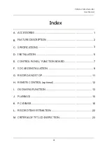 Preview for 4 page of Vacron VVG-CBN33B User Manual