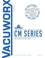 Vacuworx CM Series Quick Start Manual preview