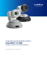 Preview for 1 page of VADDIO ClearSHOT 10 USB Configuration And Administration Manual