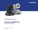 VADDIO ConferenceSHOT FX Installation Manual preview