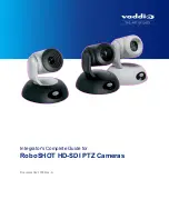 VADDIO RoboSHOT 12 HD-SDI Integrator'S Complete Manual preview