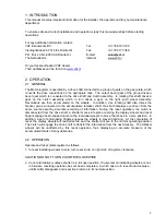 Предварительный просмотр 3 страницы VAF instruments 258 Technical Manual